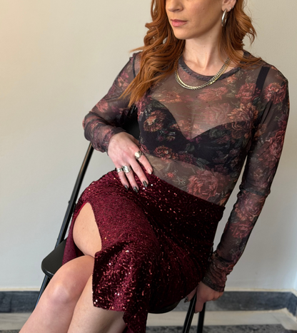 Mesh bodysuit