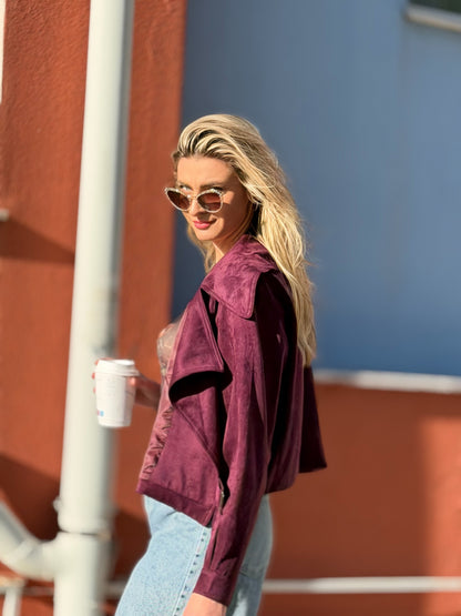 Suede jacket