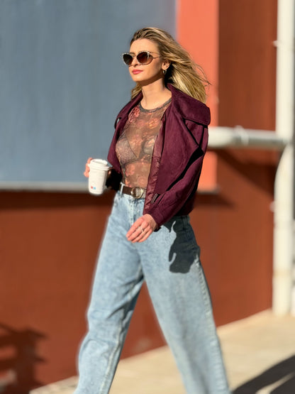 Suede jacket