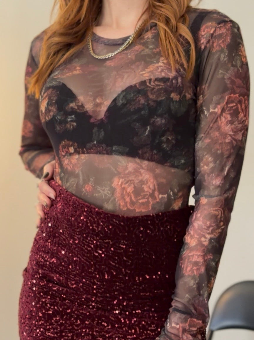 Mesh bodysuit